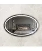 Овальное зеркало Magda 110х70 S с LED-подсветкой и сенсором