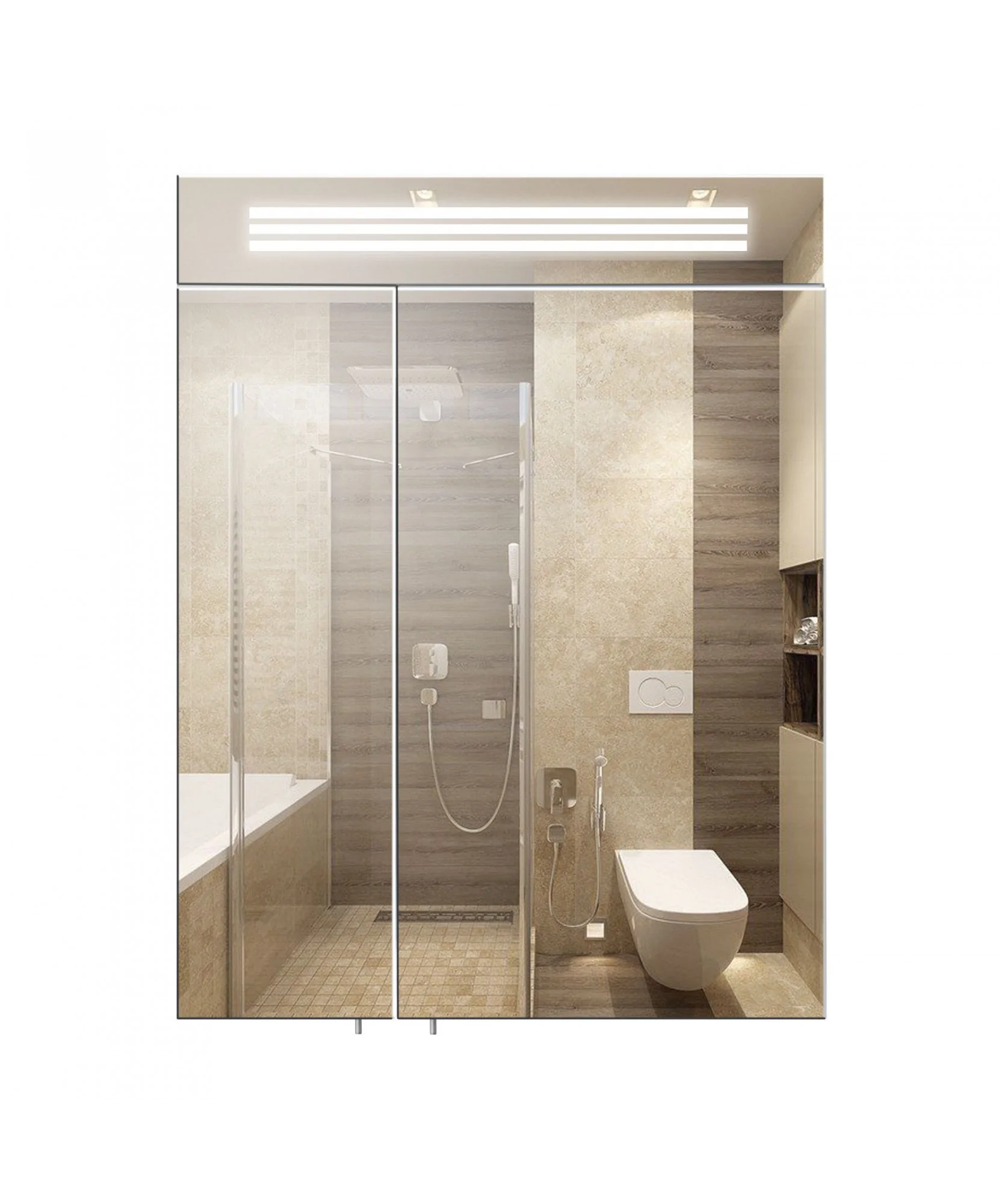 Дзеркальна шафа Лагуна