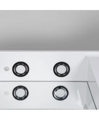 Дзеркало у ванну СТ-60 з шафкою та яскравою LED-підсвіткою