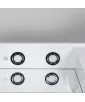 Дзеркало у ванну СТ-60 з шафкою та яскравою LED-підсвіткою