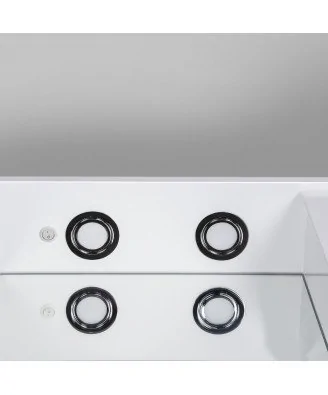 Зеркало СТ-70 со шкафчиком и яркой LED-подсветкой