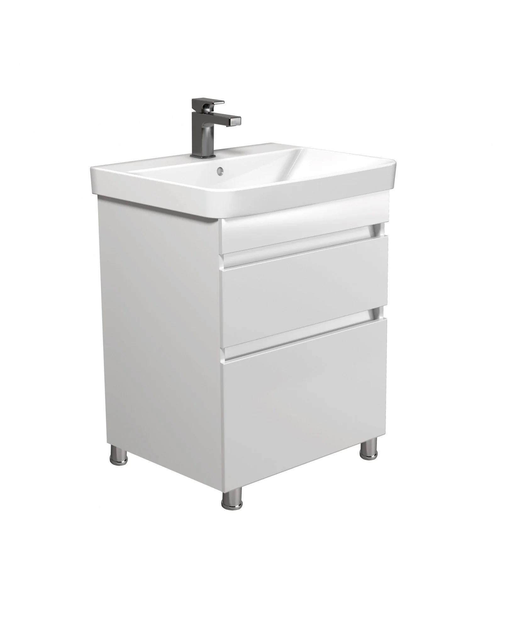 Тумба MoonShine 60 з умивальником Vivace 60