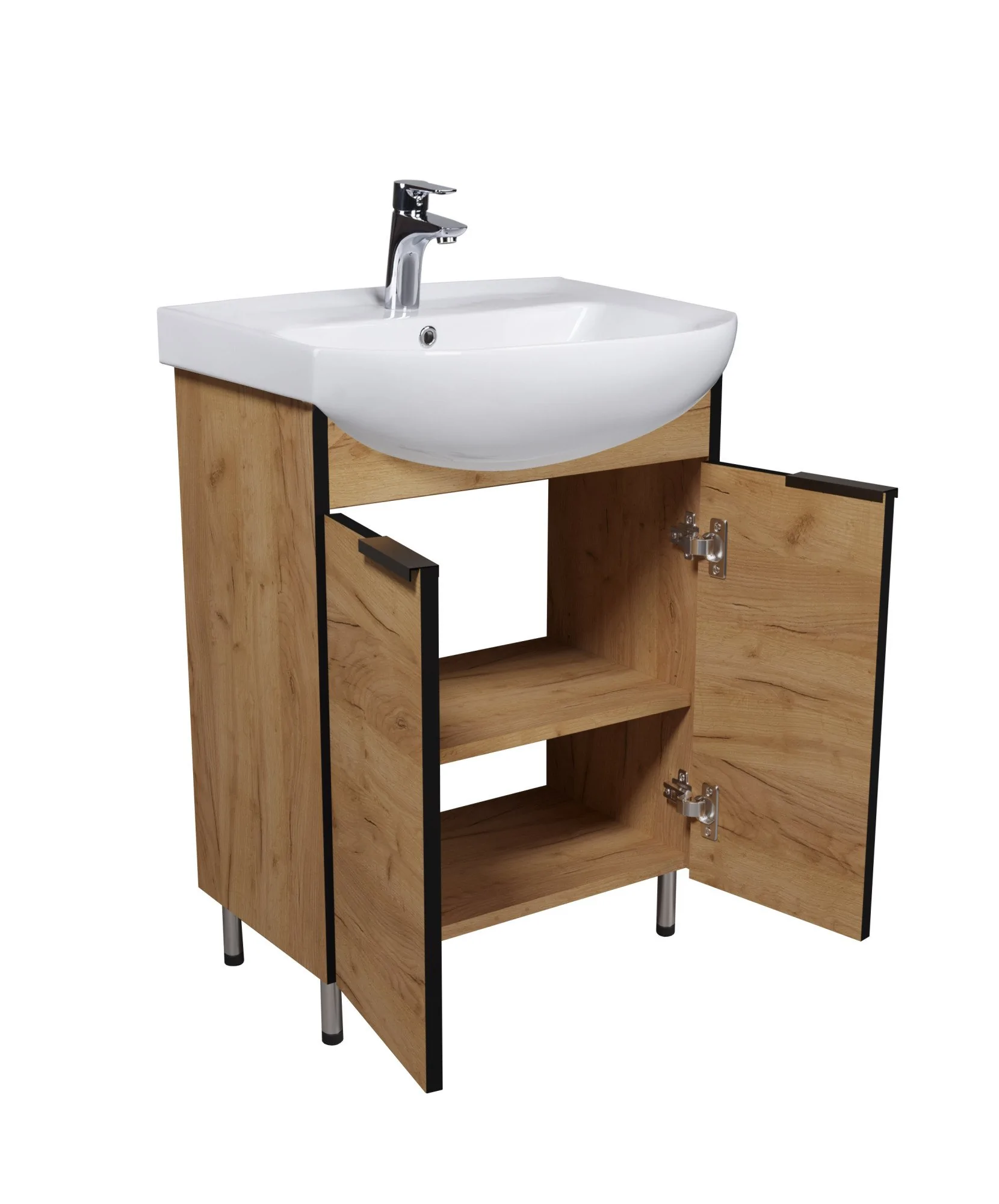 Dakota Craft 60 з умивальником Runa 60 дуб крафт