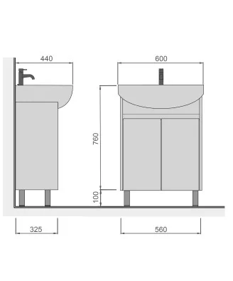 Размер Nice Loft 60