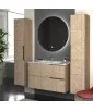 ILLUSION 70-А тумба с умывальником ID-70 цвета дуб натурал