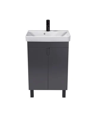 фасад тумбы Simple Graphite 55-U