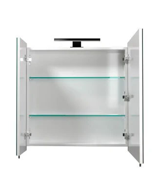 відкрита шафа RUNA BLACK 80 з LED