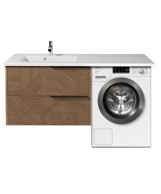 Cubic 80-A ADAM 140 L тумба с крылом над стиральной машиной