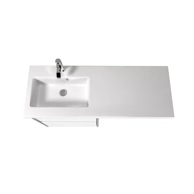 умывальник ADAM 120 L на тумбе Polo Loft 60-U