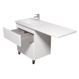 для ванной тумба Fluffy 60-U ADAM 120 L с открытыми ящиками